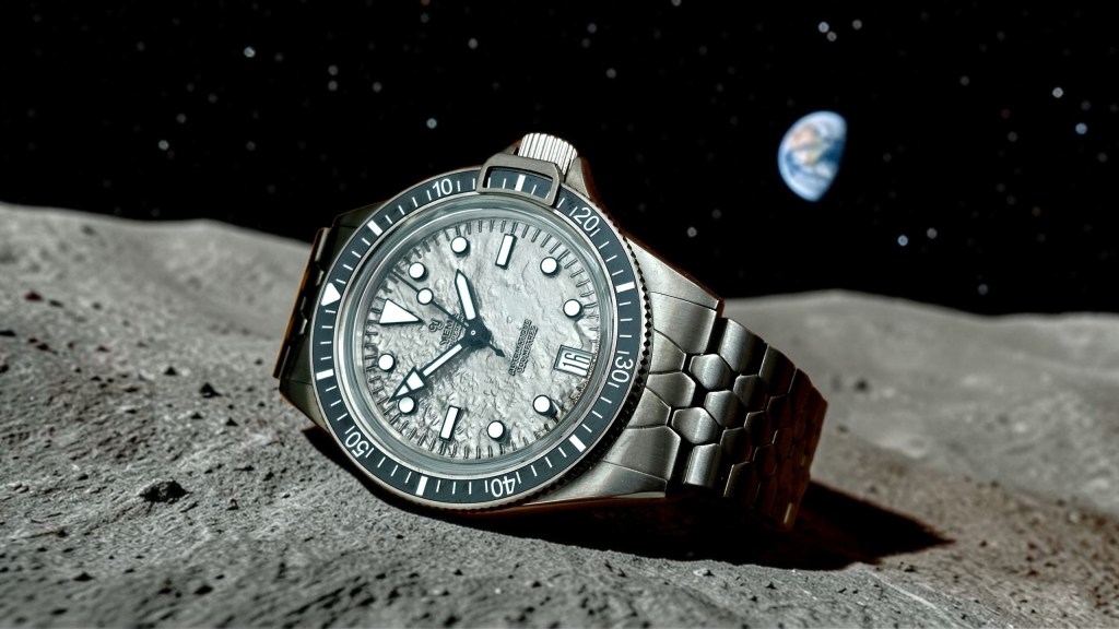 Yema Superman &laquo;&nbsp;Moon Tide&nbsp;&raquo; CMM11 Manufacture : le Titane à la conquête de la&nbsp;Lune